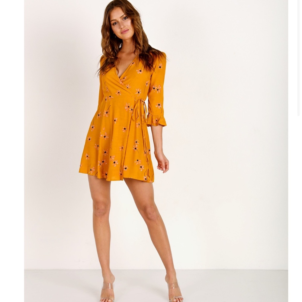 FAITHFULL THE BRAND Cavallo Dress in Botany Print